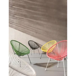 Fauteuil Acapulco Blanc