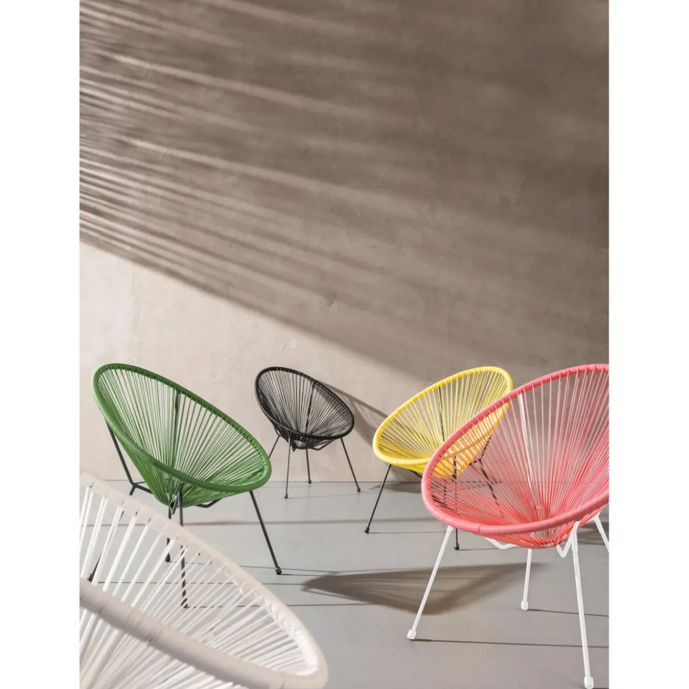 Fauteuil Acapulco Blanc