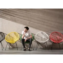 Fauteuil Acapulco Cherry
