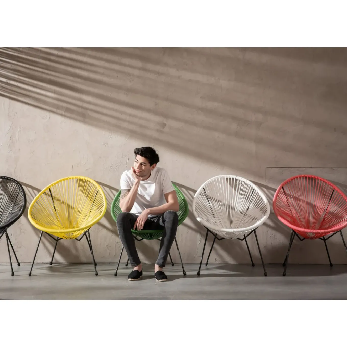 Fauteuil Acapulco Cherry