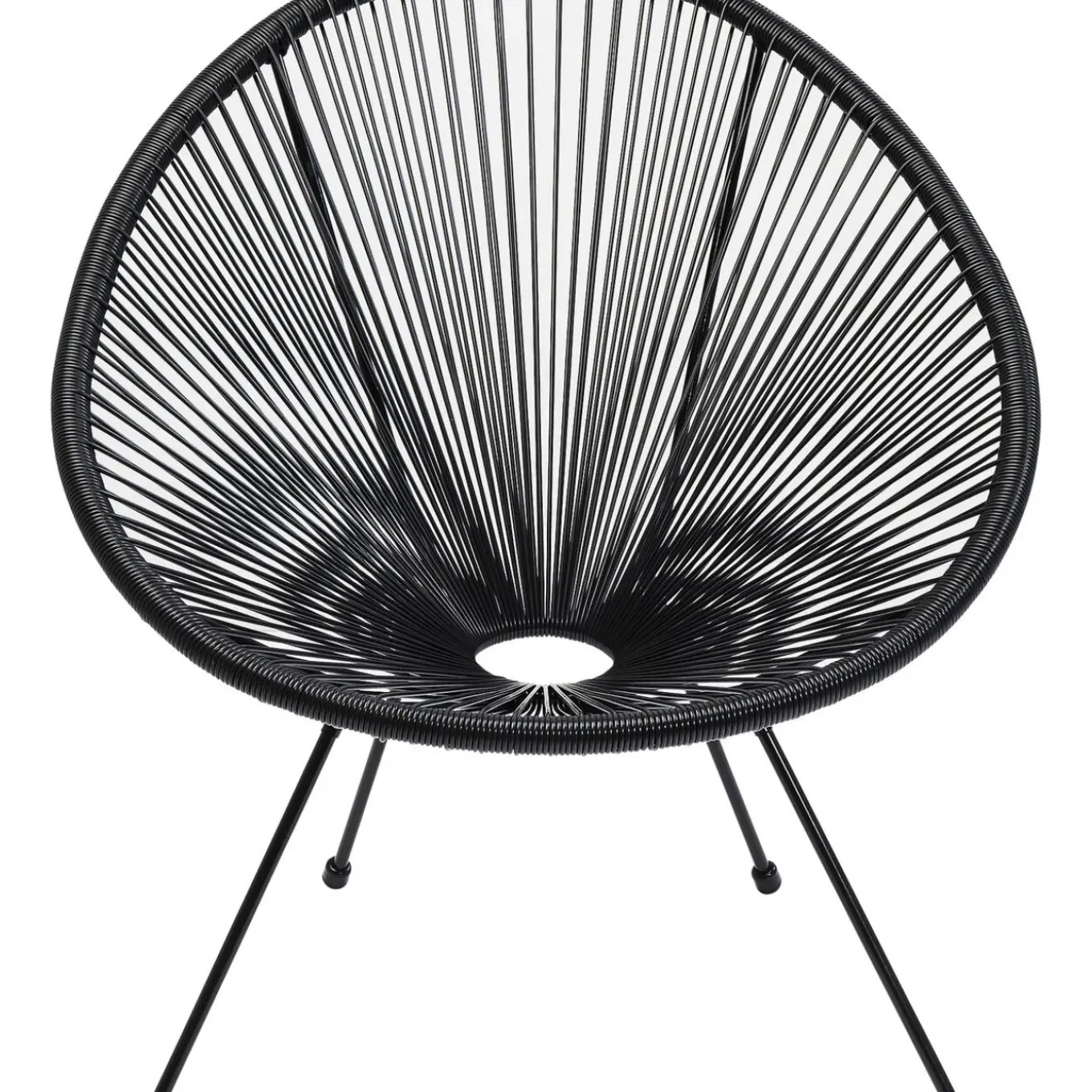 Fauteuil Acapulco Noir