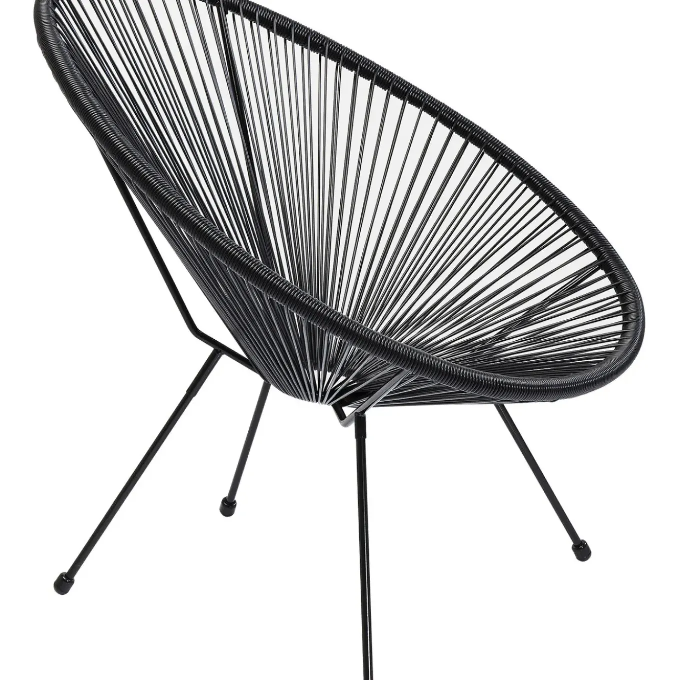 Fauteuil Acapulco Noir