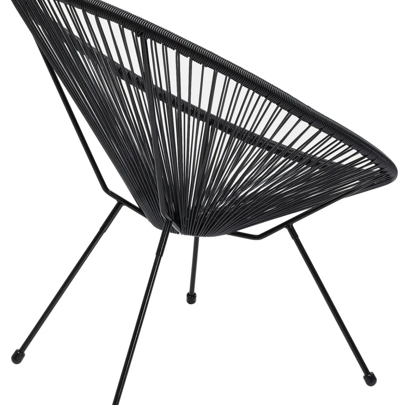 Fauteuil Acapulco Noir