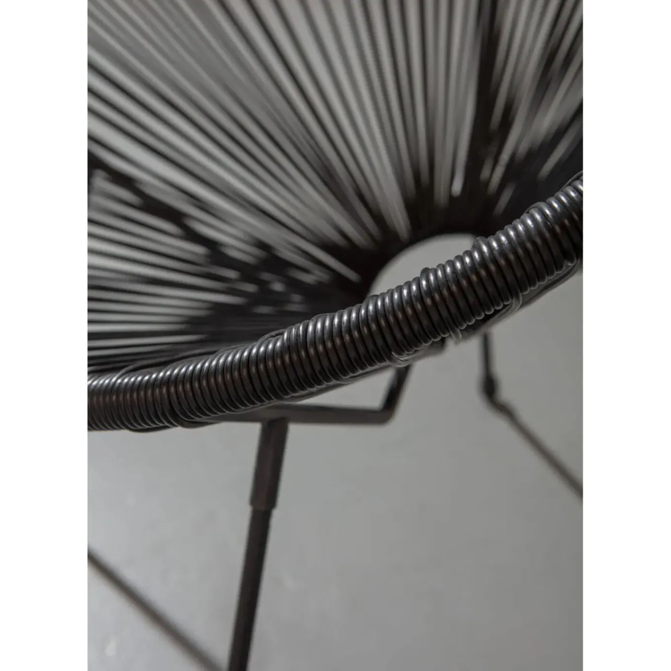 Fauteuil Acapulco Noir