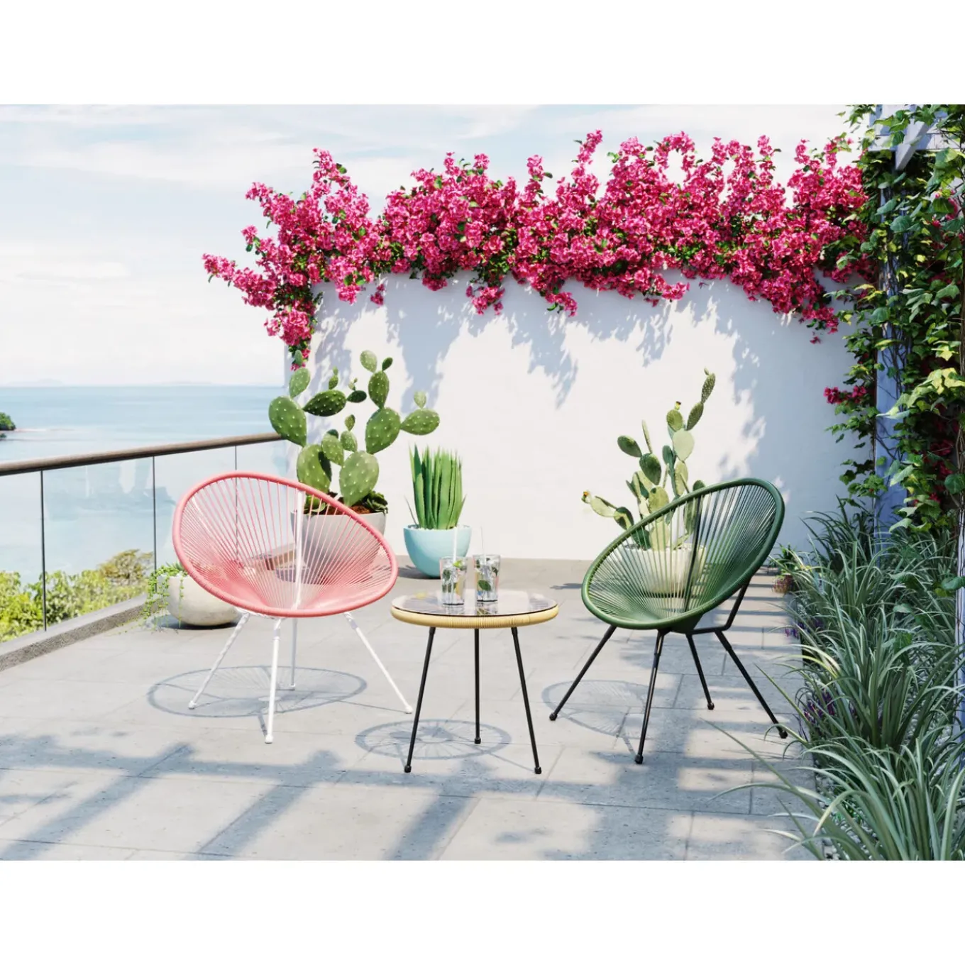 Fauteuil Acapulco Vert