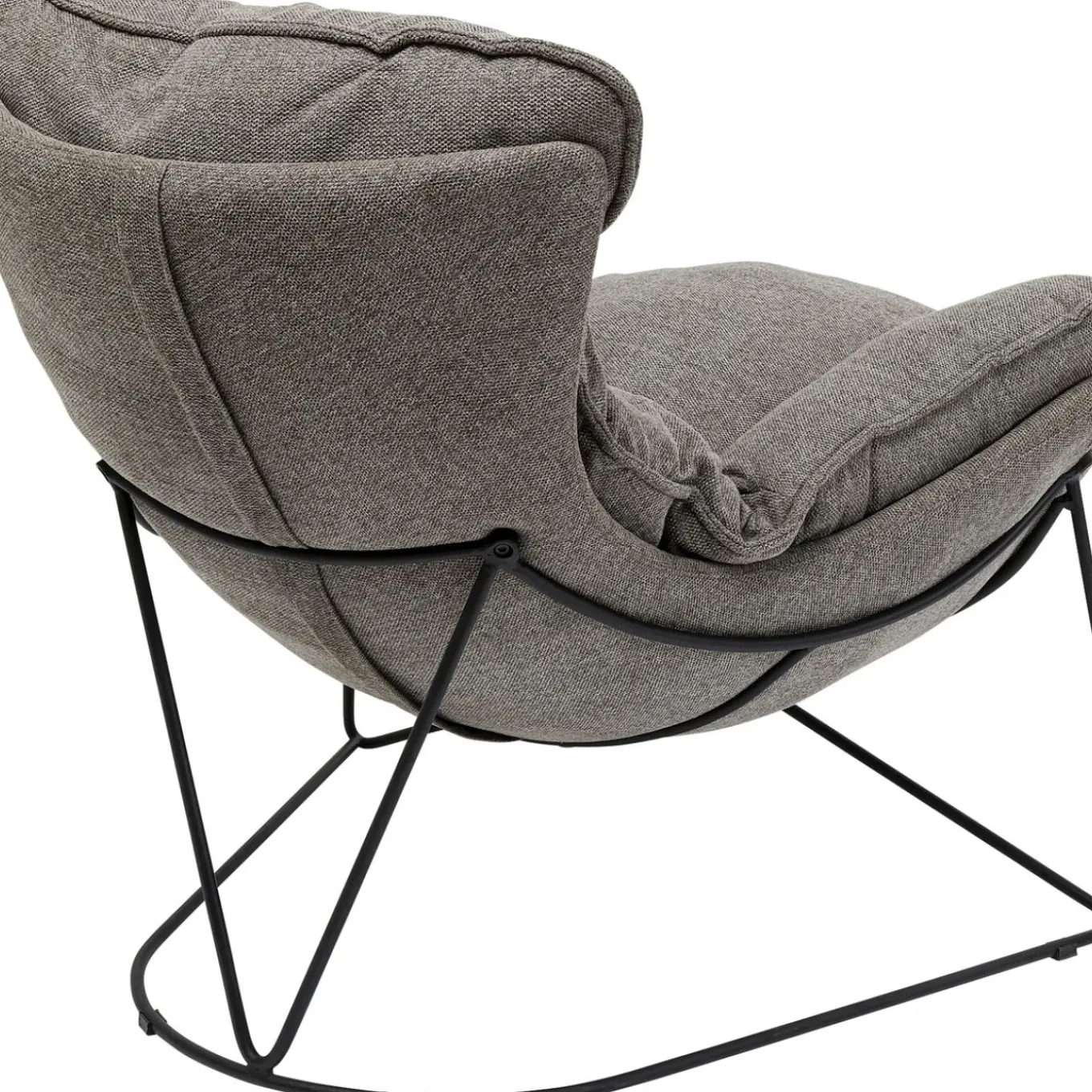 Fauteuil Avec Repose-Pied Snuggle Gris (2/Parts)