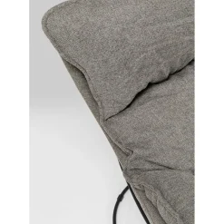 Fauteuil Avec Repose-Pied Snuggle Gris (2/Parts)