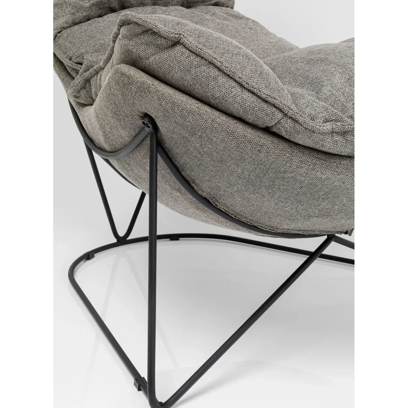 Fauteuil Avec Repose-Pied Snuggle Gris (2/Parts)