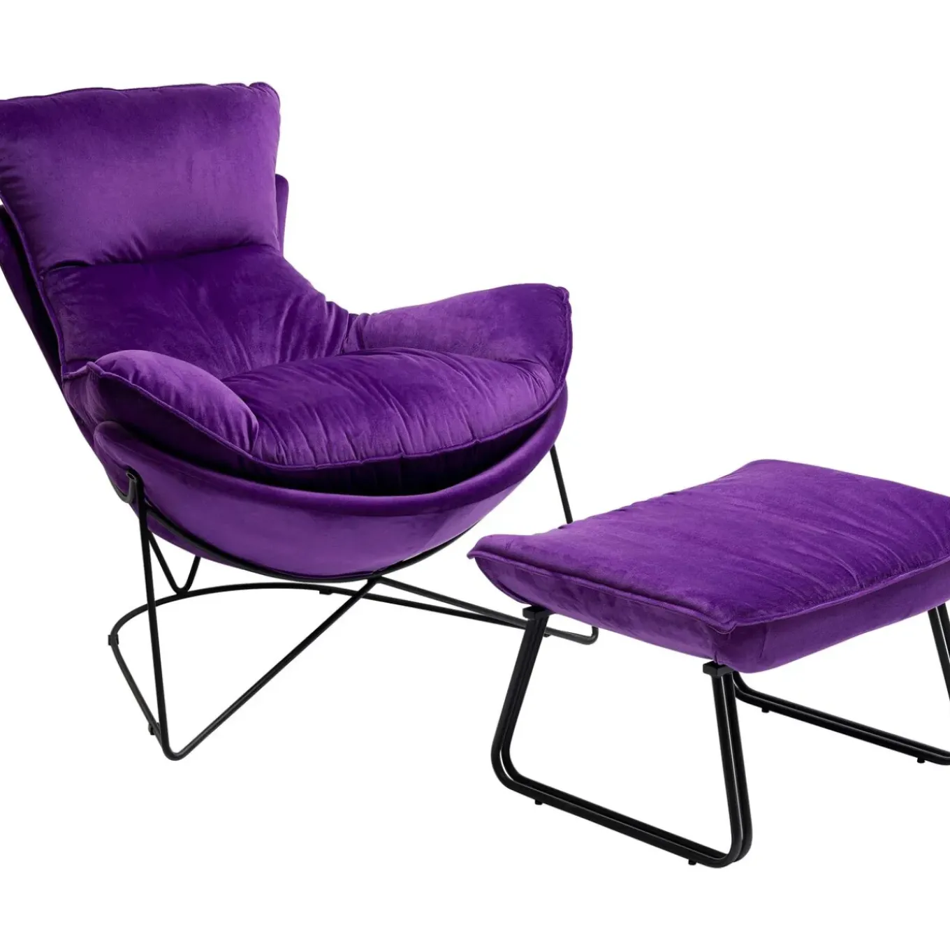 Fauteuil Avec Tabouret Snuggle (2/Parts)