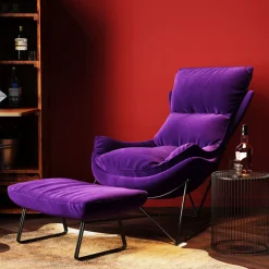 Fauteuil Avec Tabouret Snuggle (2/Parts)