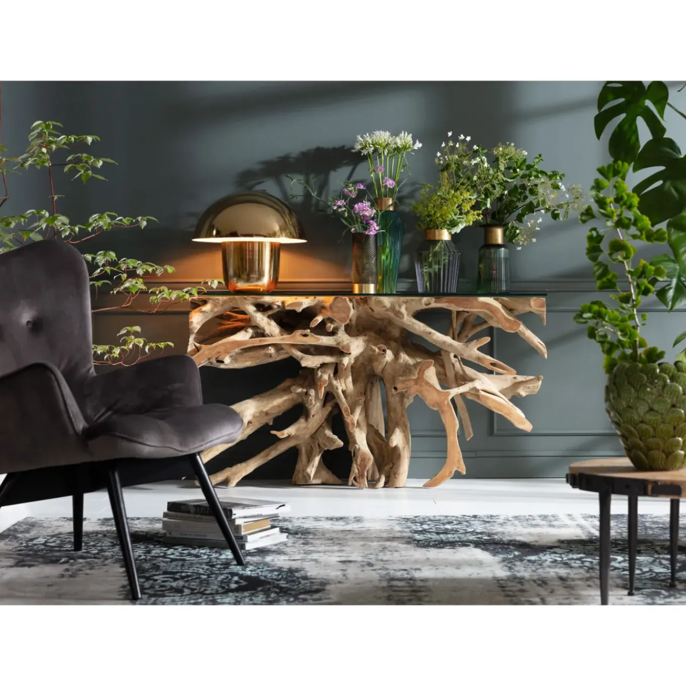 Fauteuil Black Angels Wings Marron Econo