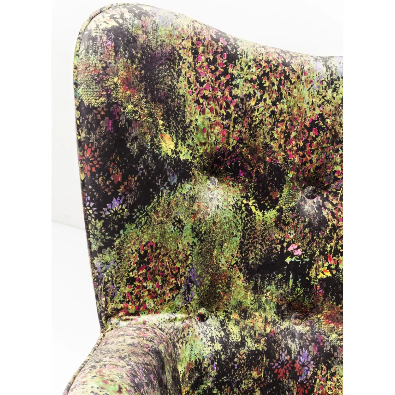 Fauteuil Black Vicky Jungle Vert
