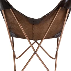 Fauteuil Butterfly Marron