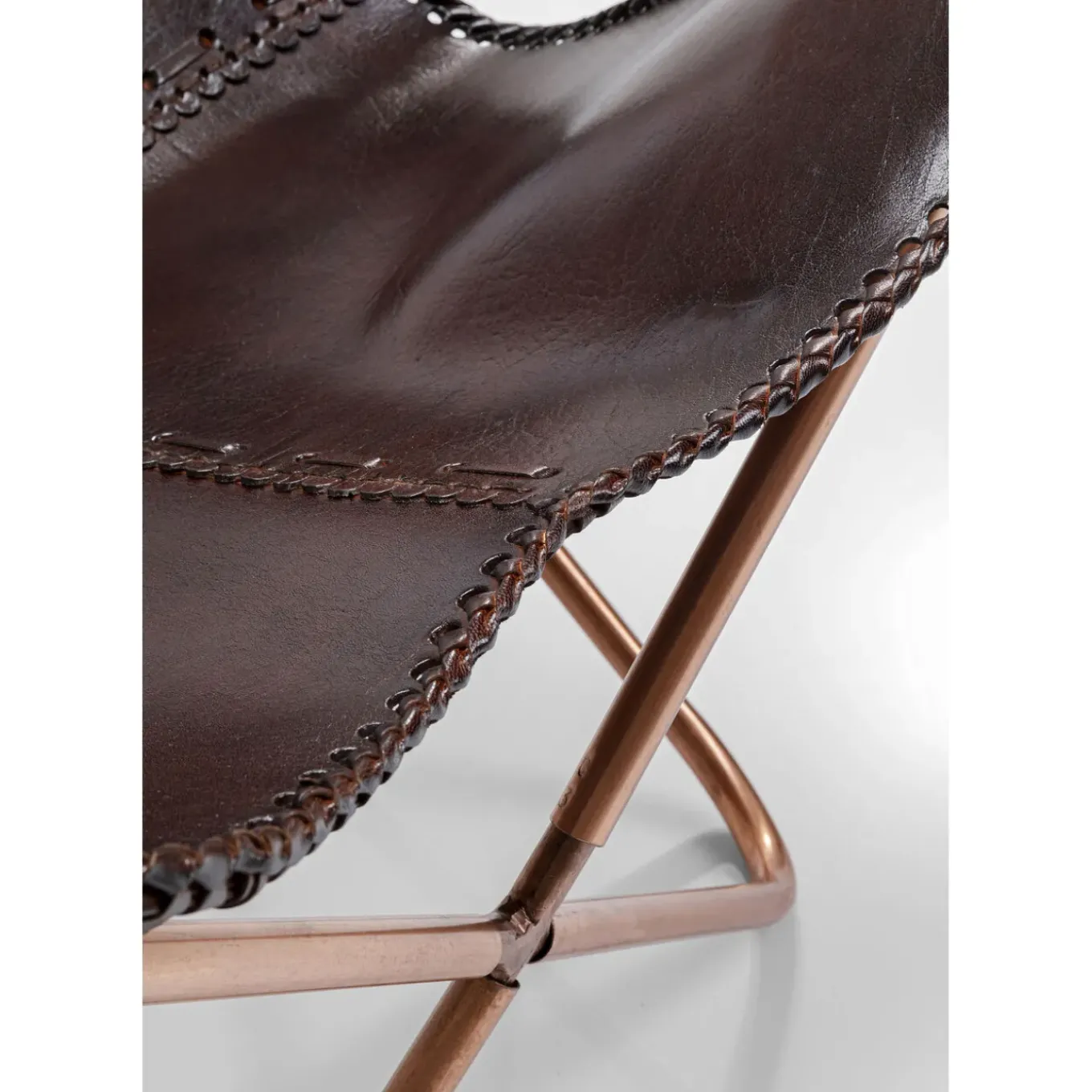 Fauteuil Butterfly Marron