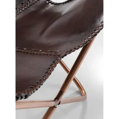 Fauteuil Butterfly Marron