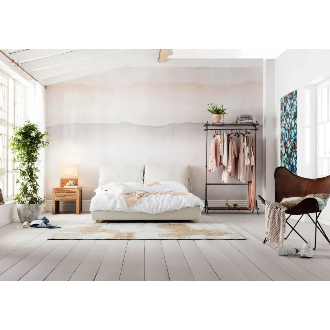 Fauteuil Butterfly Marron Eco.