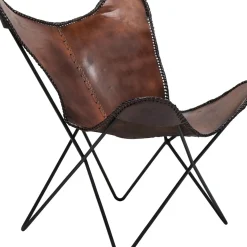 Fauteuil Butterfly Marron Eco.
