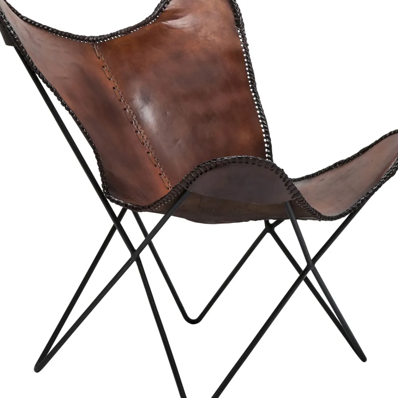 Fauteuil Butterfly Marron Eco.
