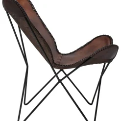 Fauteuil Butterfly Marron Eco.