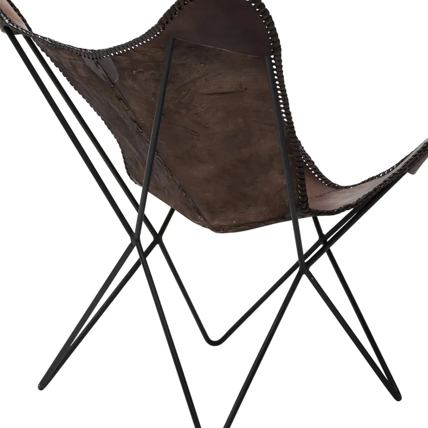 Fauteuil Butterfly Marron Eco.