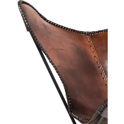Fauteuil Butterfly Marron Eco.