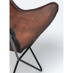 Fauteuil Butterfly Marron Eco.