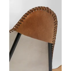 Fauteuil California Cuir Marron