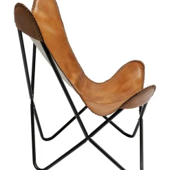 Fauteuil California Cuir Marron