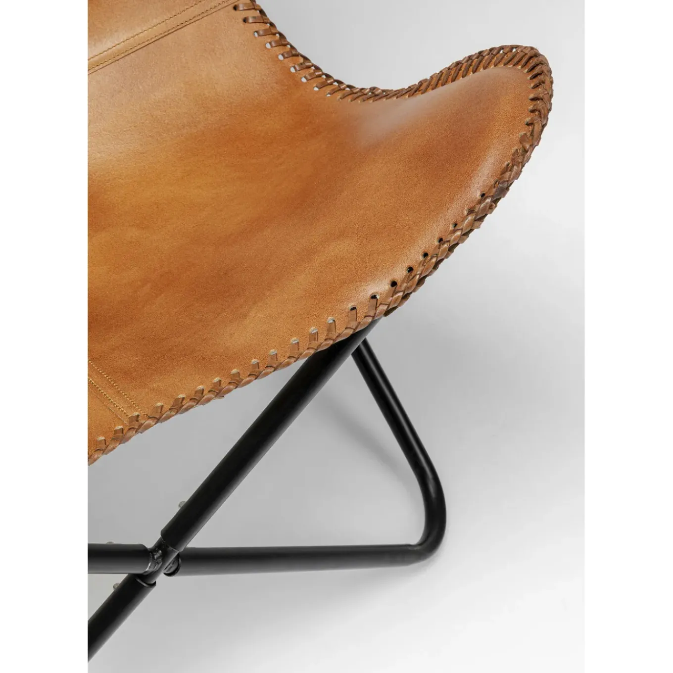 Fauteuil California Cuir Marron