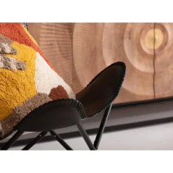 Fauteuil California Cuir Noir