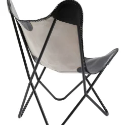 Fauteuil California Cuir Noir