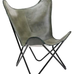 Fauteuil California Cuir Kaki