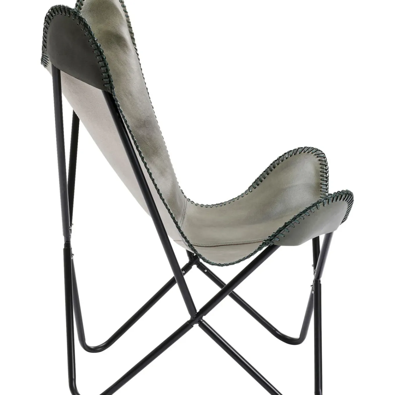 Fauteuil California Cuir Kaki