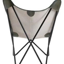 Fauteuil California Cuir Kaki