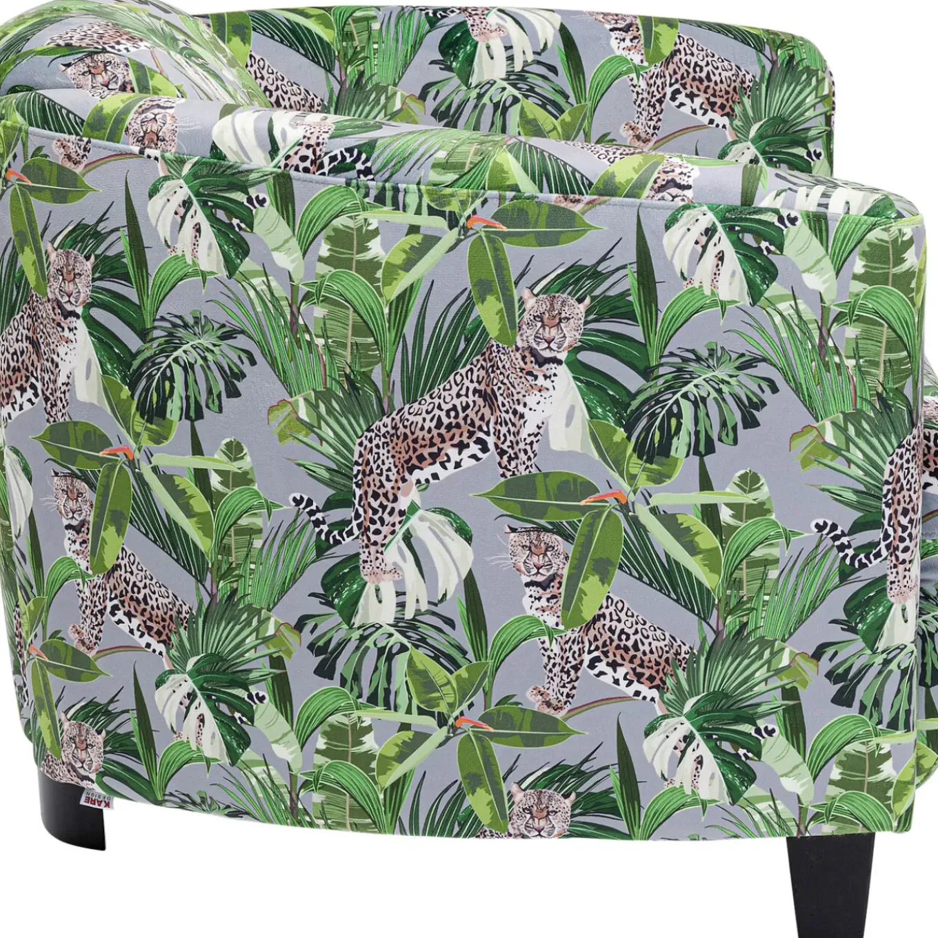 Fauteuil Cigar Lounge Jungle Vert