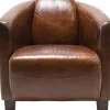 Fauteuil Cigar Lounge Marron