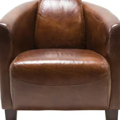 Fauteuil Cigar Lounge Marron