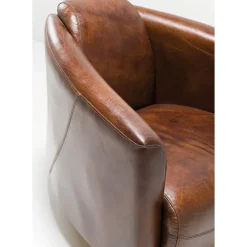 Fauteuil Cigar Lounge Marron
