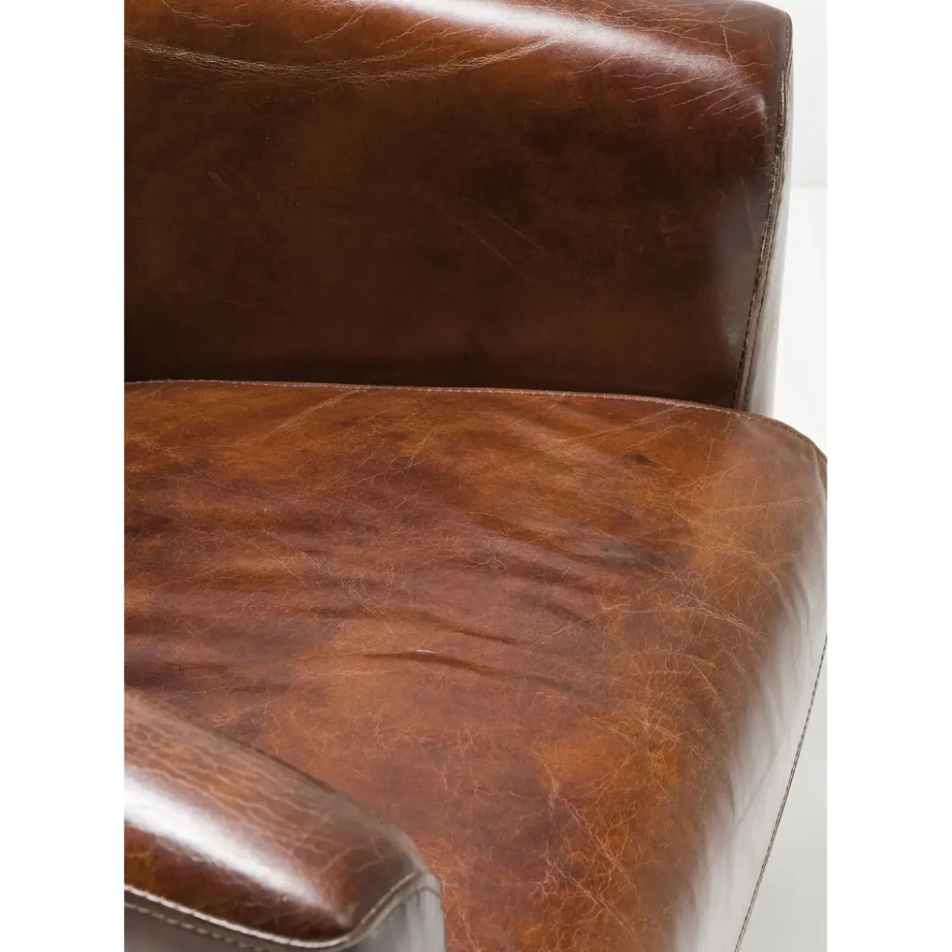 Fauteuil Cigar Lounge Marron