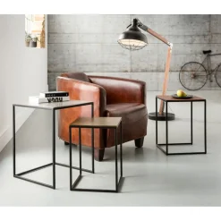 Fauteuil Cigar Lounge Marron