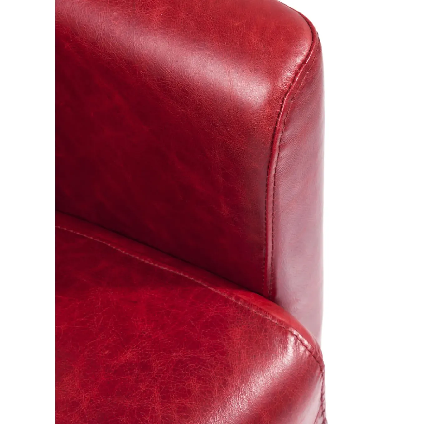 Fauteuil Cigar Lounge Rouge
