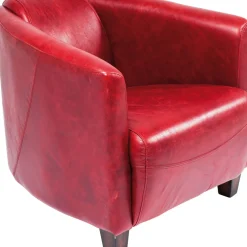 Fauteuil Cigar Lounge Rouge