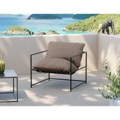 Fauteuil Cuby Garden Marron