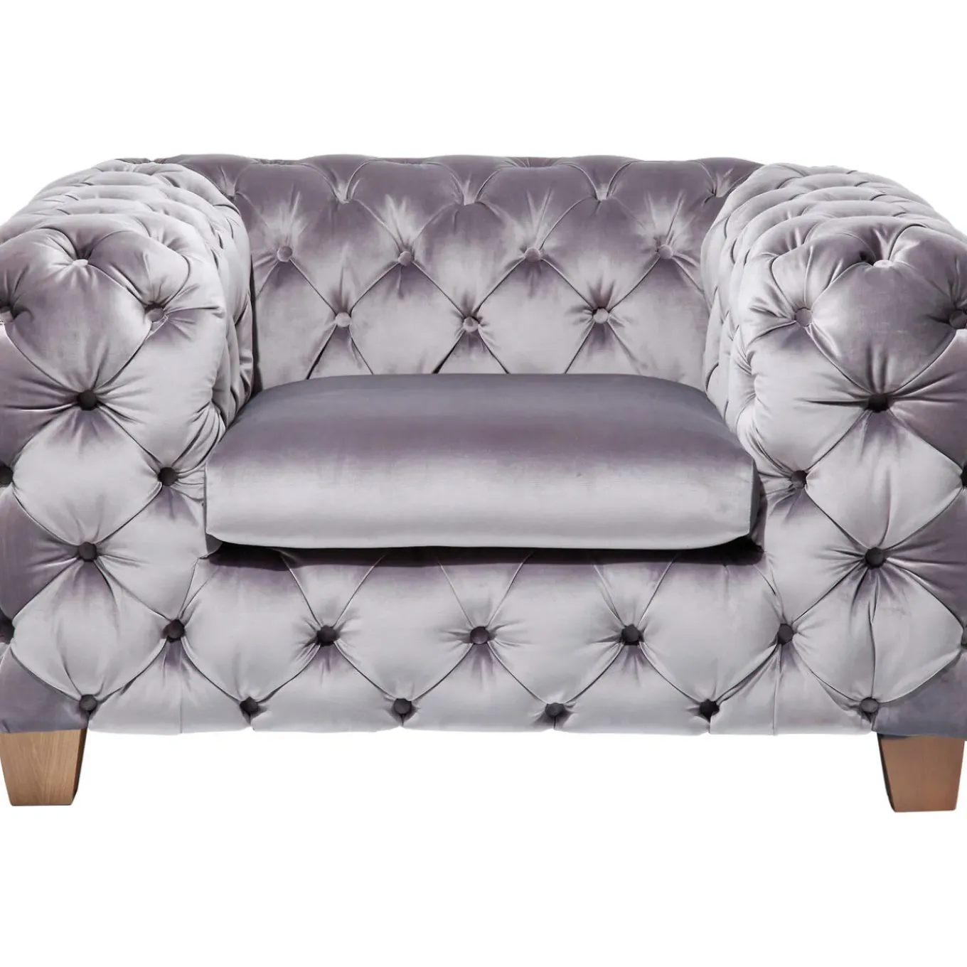 Fauteuil Desire Gris Argente