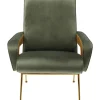 Fauteuil Luna Haut Dossier Vert