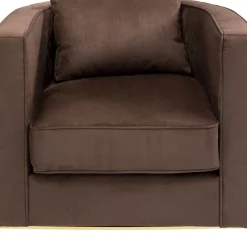 Fauteuil Matteo Marron