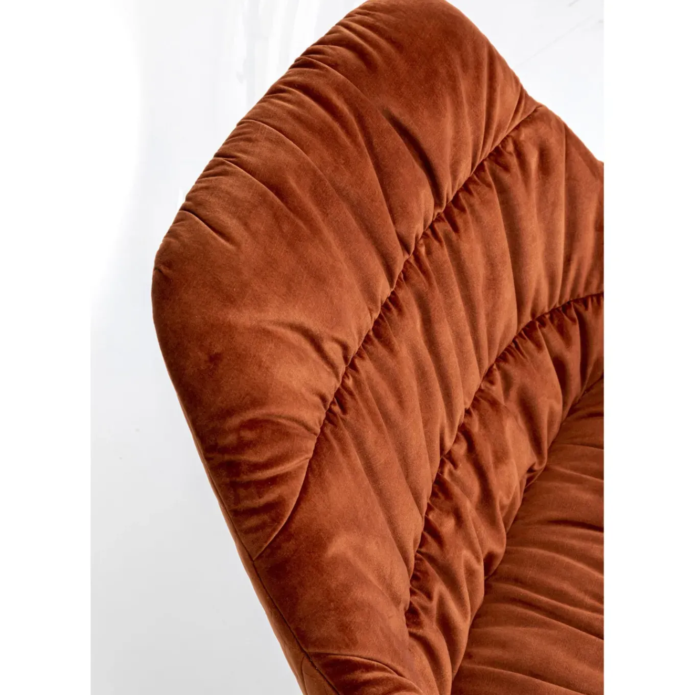 Fauteuil Pivotant Bristol Rouge Rouille