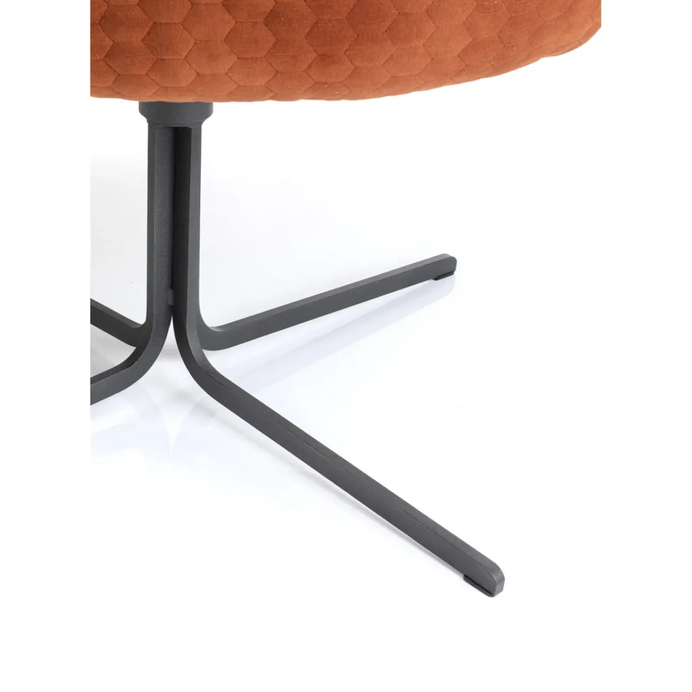 Fauteuil Pivotant Bristol Rouge Rouille