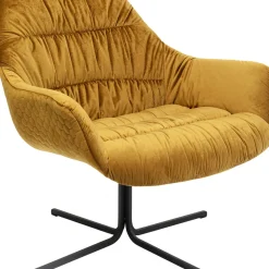 Fauteuil Pivotant Bristol Jaune
