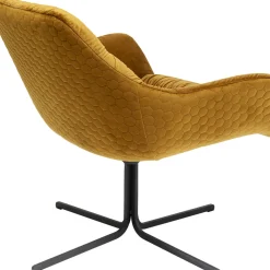 Fauteuil Pivotant Bristol Jaune